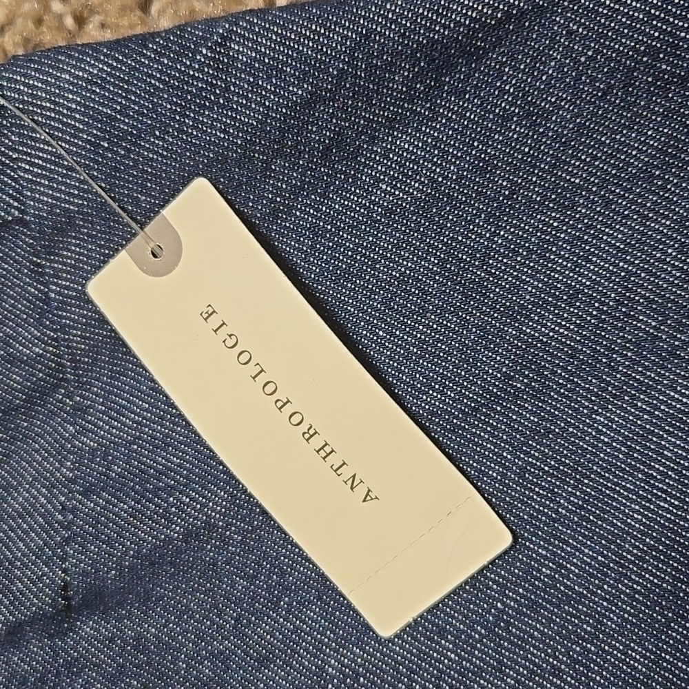 Anthropologie Denim Top - Picture 5 of 5